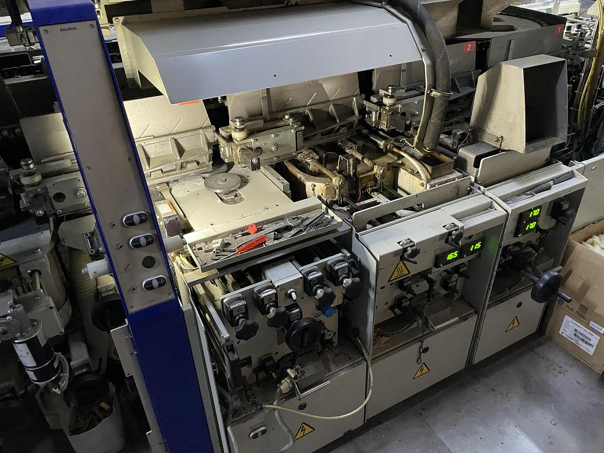 Used Kolbus perfect binder KM 600 (2011)