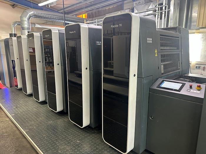 Used KBA (Koenig & Bauer) Rapida 76-5+L (2021)