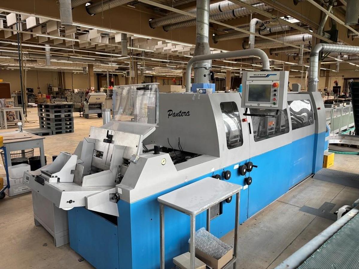 Used Müller Martini perfect binder Pantera 1577 (2008)