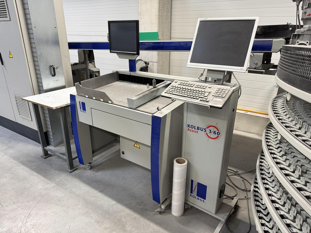 Used Kolbus perfect binder KM 610.A (2016)