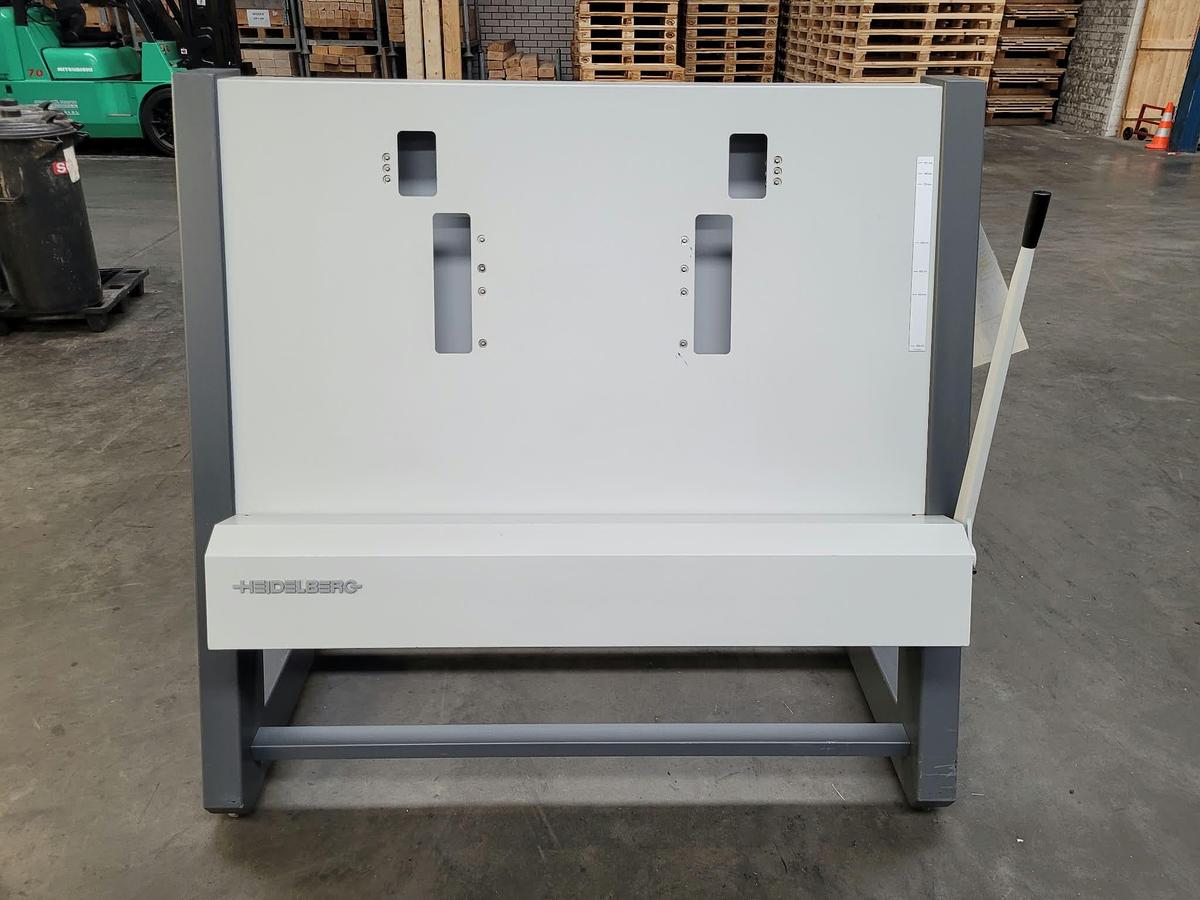 Used Heidelberg plate bender (2009)