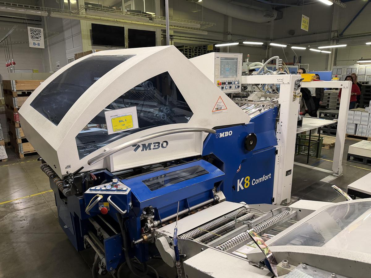 Used MBO folding machine K8 S-KTL/6 (2014)