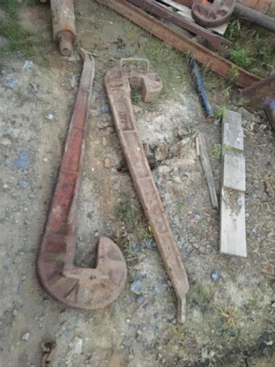 Used Set of J-Wrenches for Cable Tool Rig - 68 in Long