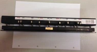 Used Pre-used James Burn PB3000 Filofax 2/3/4 Hole Punch Tool