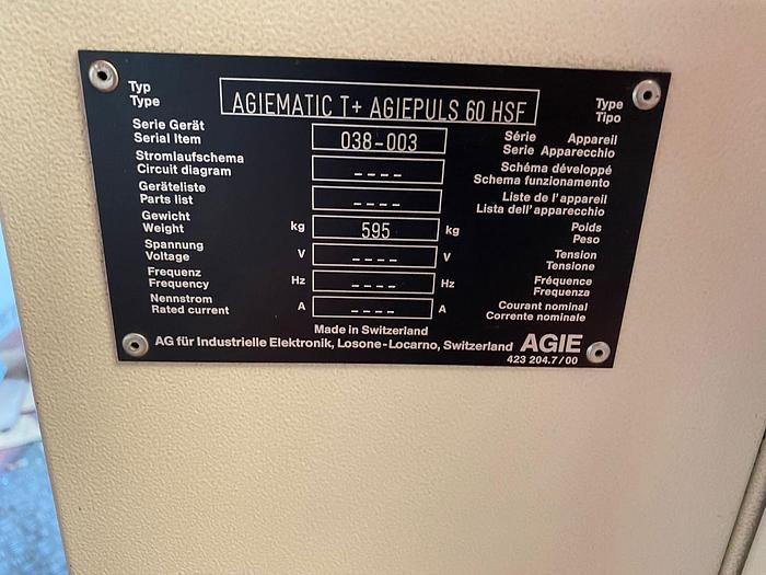 Usato 1998 AGIE AGIETRON INTEGRAL 3