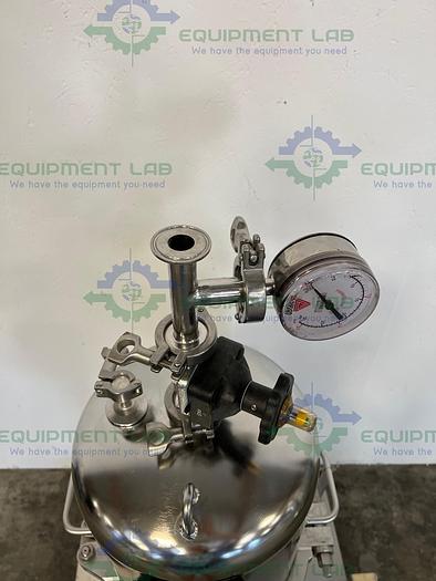 Used Begerow Beco-Integra Stainless Steel Filter Housing w/ Valves, 12" SS Housing