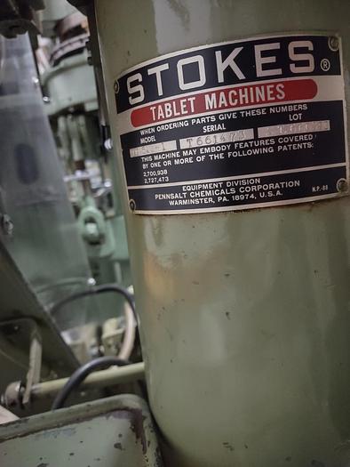 Used Used Stokes B2-16 Station Rotary Tablet Press
