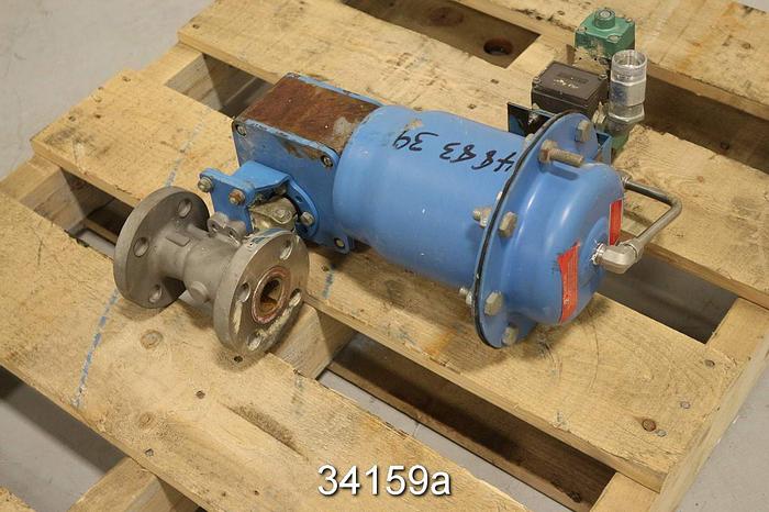 Used Neles Jamesbury 15150313600 1" Control Ball Valve #34159