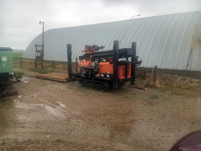 Used Hydraulic Crawler Drill Rig and Air Compressor