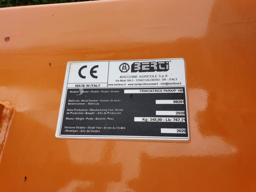 Used Teagle 180 Flail Mower