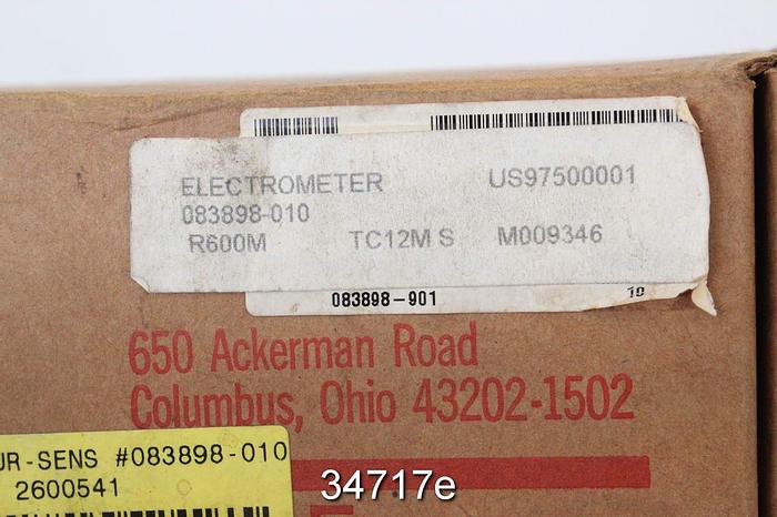 Used ABB Accuray 083898-010 Electrometer Assembly #34717