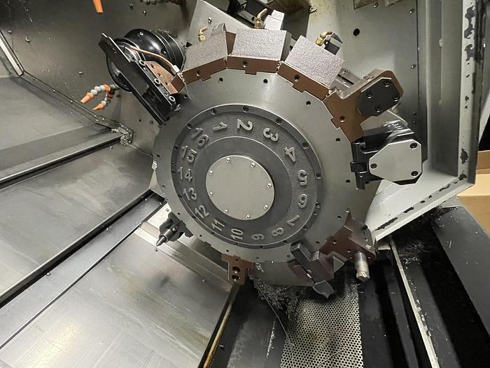 Used 2014 Ganesh CYCLONE 70-TTMY CNC Twin Turret Twin Spindle Live Tooling