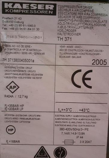 Usado Secador de Ar KAESER