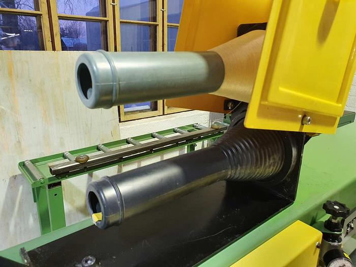 Used Kuper veneer zig-zag splicer machine, type FW/ 1200-E, year 1995