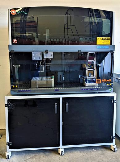 Used Abbott M2000sp System Enclosure Includes: M2000sp Instrument - Chilling/ Heating Plate