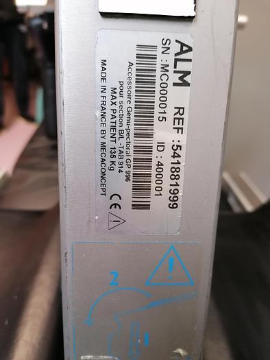 Used Operating table SN MC000015