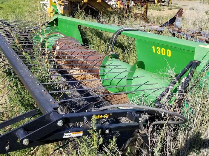 Used 13' Precision Pickup Header for John Deere ** LIKE NEW **