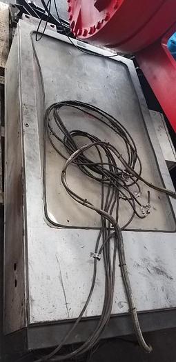 Used Iddon (UK) 2100mm x 660mm dia two roll mill