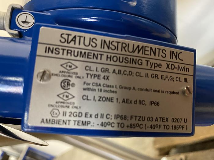 Used Allegheny Bradford 171 Liter Stainless Steel Jacketed Reactor 45 PSI w/ Agitator