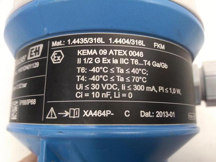 Trasmettitore di pressione Cerabar M, PMP51-QFN0/0 Endress e Hauser, Eex, come nuovo