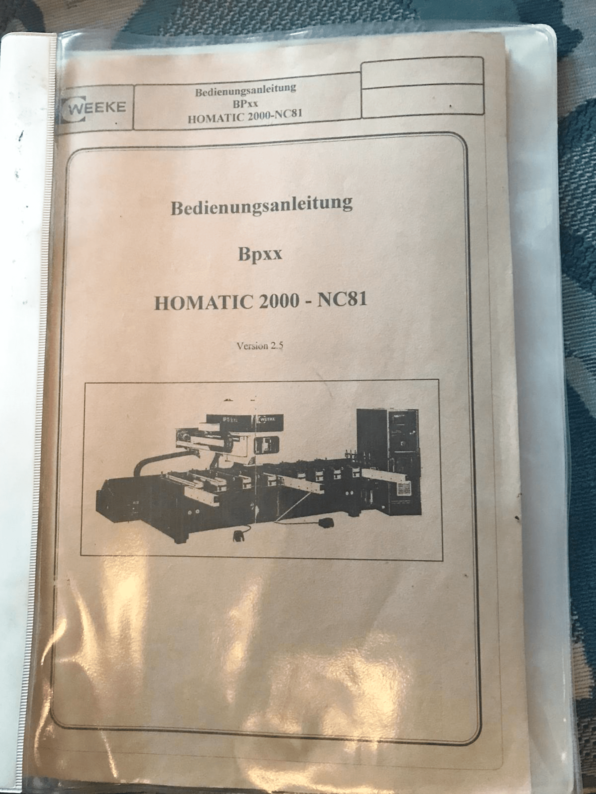 Used Weeke BP 12 Optimat - CNC Machining Centre - 1995