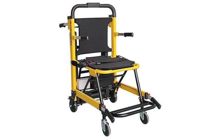 Gebraucht Treppensteiger Raupenystem Treppenlift Rollstuhl Patient Verpackung Chair Stair Climbing