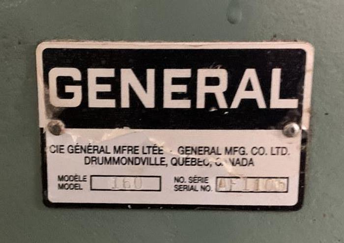Used GENERAL INTERNATIONAL 160, 38 INCH MANUAL LATHE