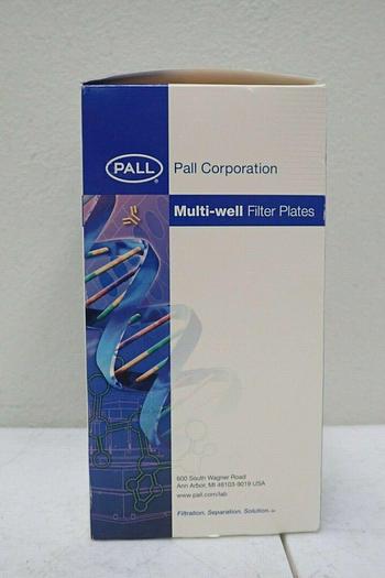 Used Pall 5039 AcroPrep 96 Multi-Well 1.2um Supor NTRL 350 μL Filter Plates, 8/Pack