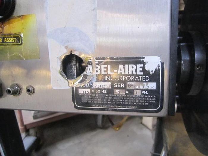 Used Labeler, Pressure Sensitive, Label-Aire, Mdl 2111, 5" #S738824