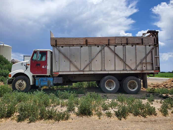 Used International 8100 Silage Dump Truck