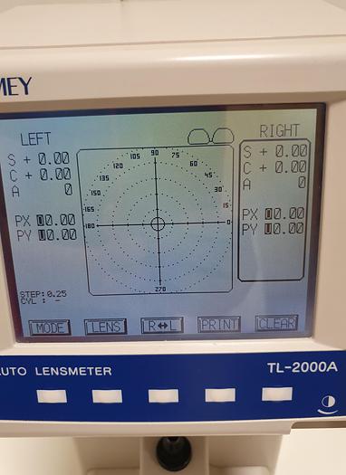 Used Tomey TL-2000A