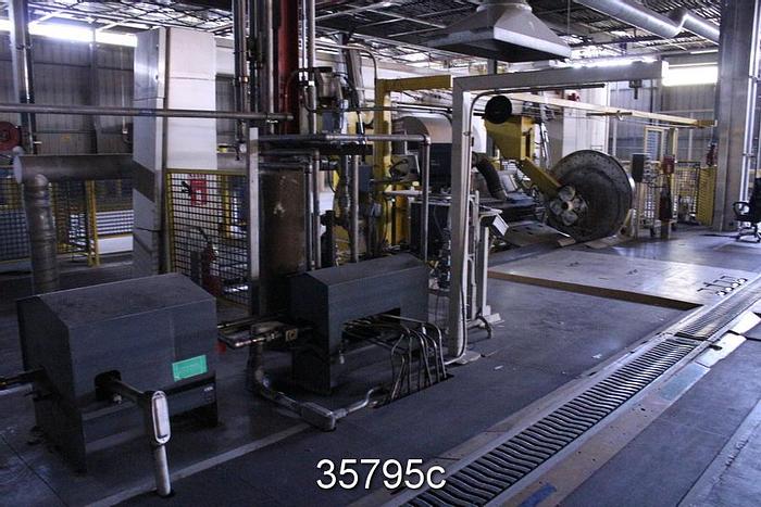 Used Valmet Steampack Heat Seal Roll Wrapper and Handling System #35795