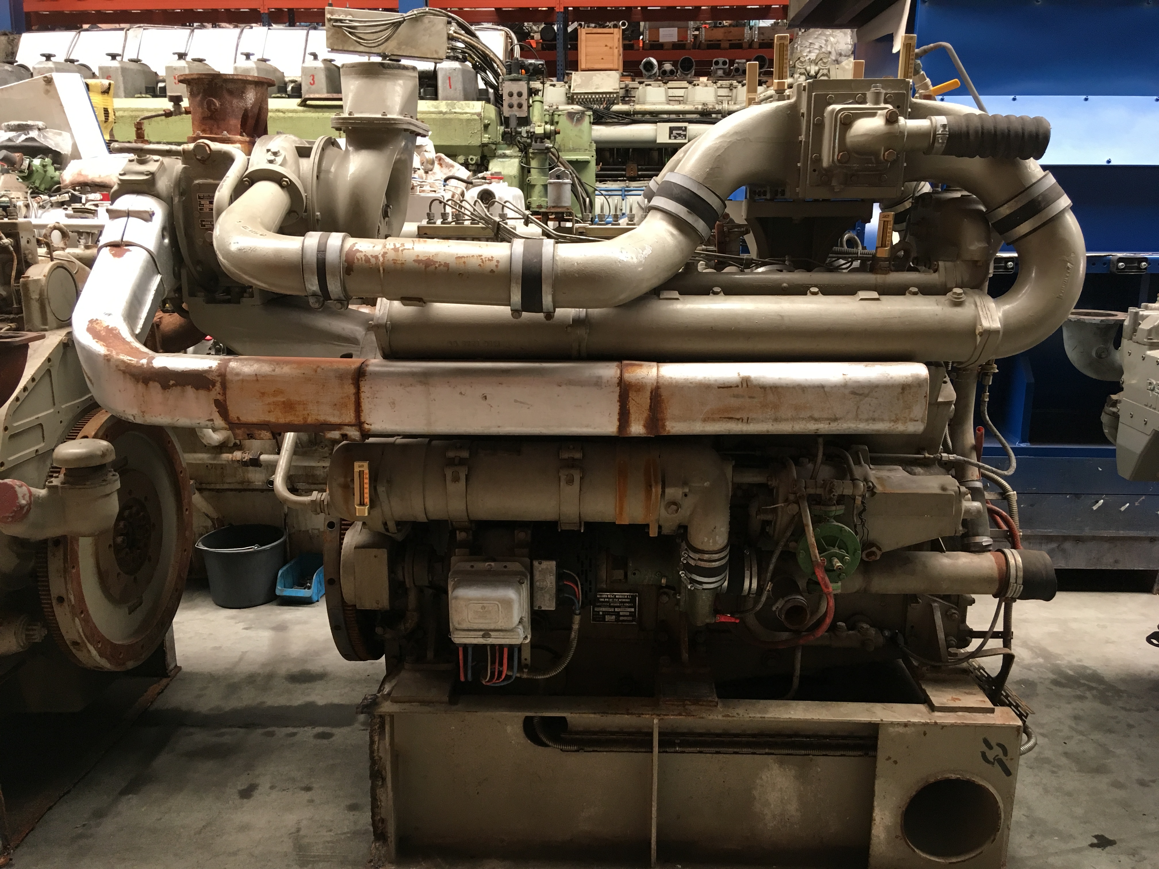 Used 1975 MWM TBRHS 518-V12