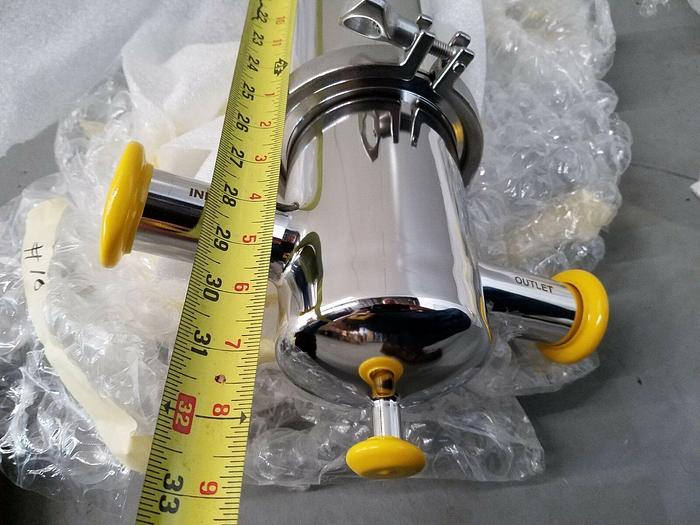 ABC Filter Housing Stainless Steel Pharmaceutical 150 PSIG fv @ 300F