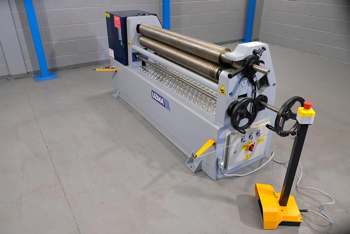 UZMA Model IRM Power operated 2mm -6mm Bending rollers
