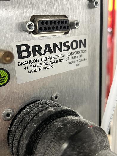 Used Branson S40 Rotary 2000X Ultrasonic Welder System 20:4.0 4000W New 2020 with 6 Position Camco Indexer
