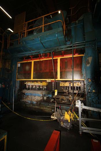Used VERSON  TRANSMAT SSDC PRESS TS2-500-156-42T, 500 TON CAPACITY, 156" X 42" BED & RAM