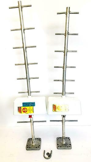 Used Radio Frequency Systems PD10108-1, PD1018-2 Directional Antenna Lot of 2 (6670)W