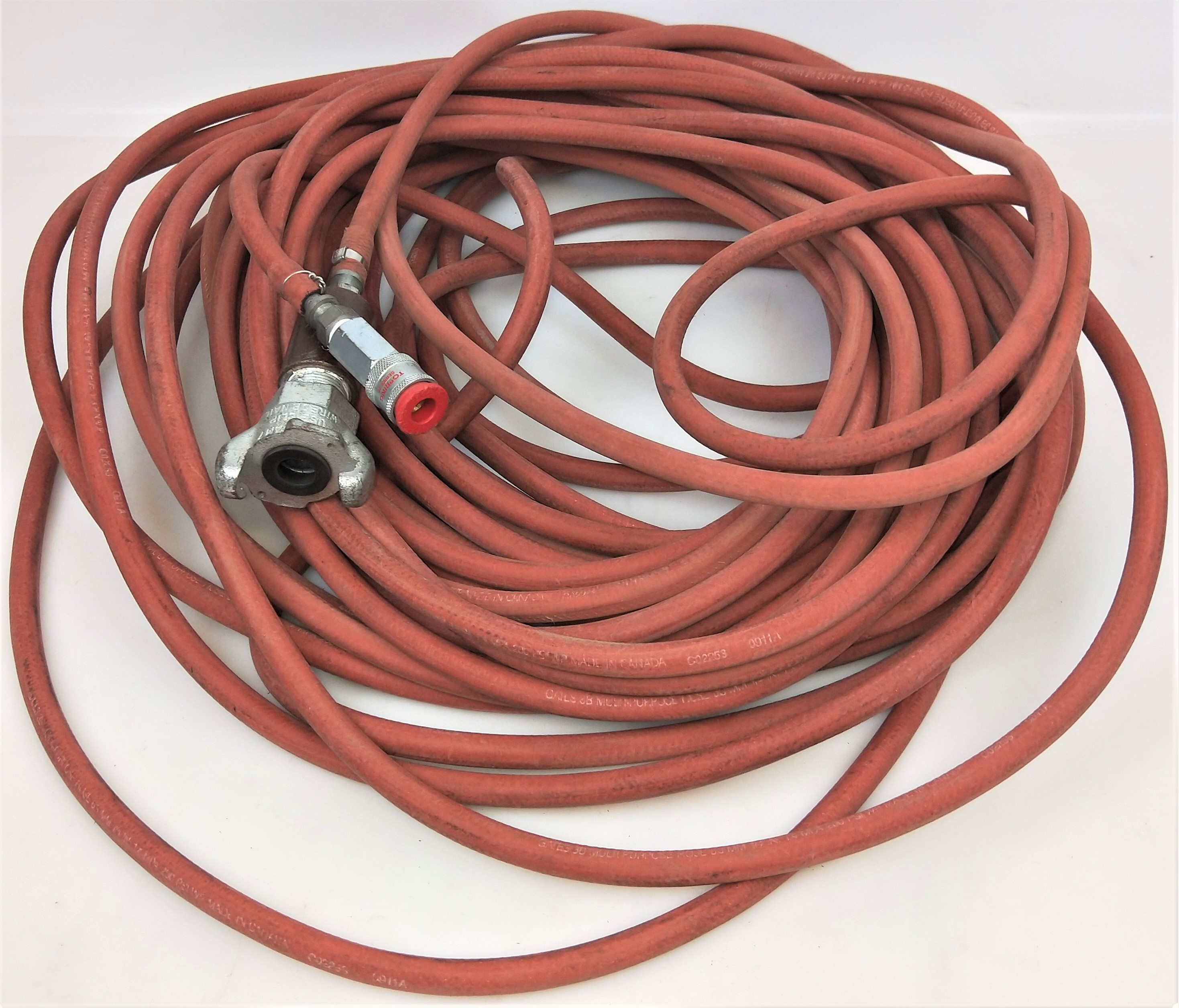 Used Cole-Parmer Masterflex L/S 7569-00 Air-Powered Peristaltic Pump with Pump Head, Carrying Case and Accessories