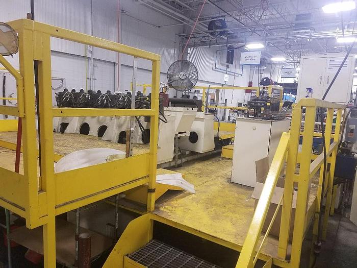 Used ERCO 300 Ton Sheet Stretch Forming Press HYSP 300