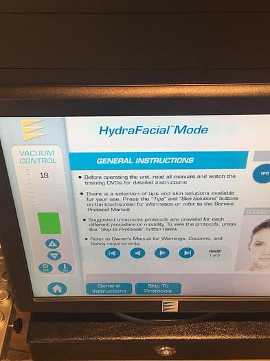 Used Edge Systems Hydrafacial MD