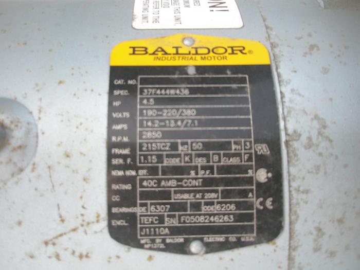 Used Unloader, Pneumatic, Gas Blower, R6P355A #S738182