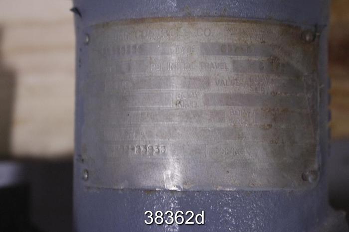 Used Fisher 48B 4" Control Vee-ball Valve #38362