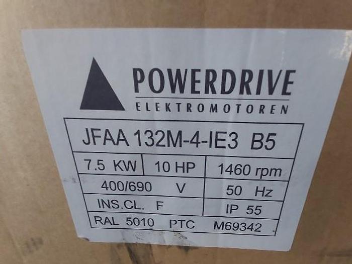 Pfeiffer JFAA 132M-4-IE3, 7,5 KW, 1460 rpm,