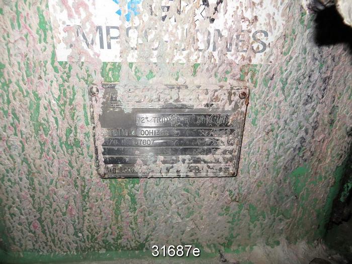 Used Beloit 72" Tridyne 20' Diameter Pulper #31687