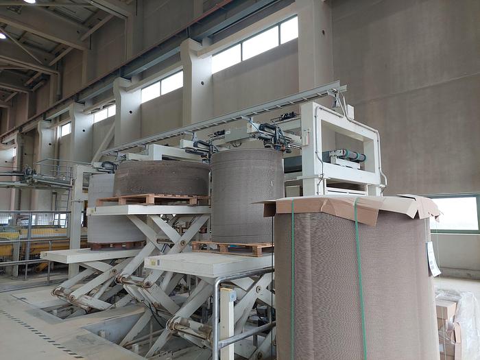 Gebraucht Roll packing line - LAMB