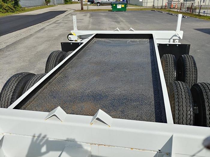 Used 2005 C F S Welding TA EB Extendable Pole Trailer - 47037