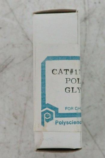 Used Polysciences 17172 Poly(ethylene glycol) 1/g ~50% Full