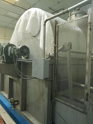 Used Filter, Rotary, Vac, 8' x 10', S/st, Precoat, MecKey Eng. #A743087