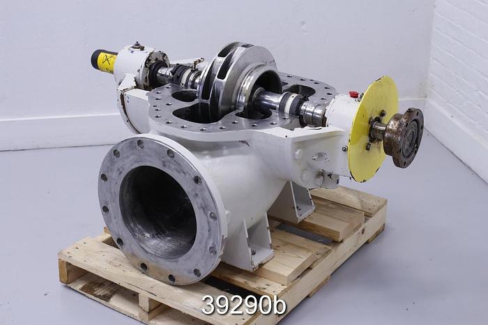Used Sulzer ZPP10-250 Split Case Pump, Duplex Steel Casing, 10x12 #39290